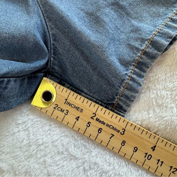 Current/Elliot Jean Denim Ruby Romper size 1 - Picture 12 of 16